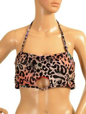 Hugo Boss Women's "Hilary Bandeau" Padded Swim Top Bra US XL IT 46